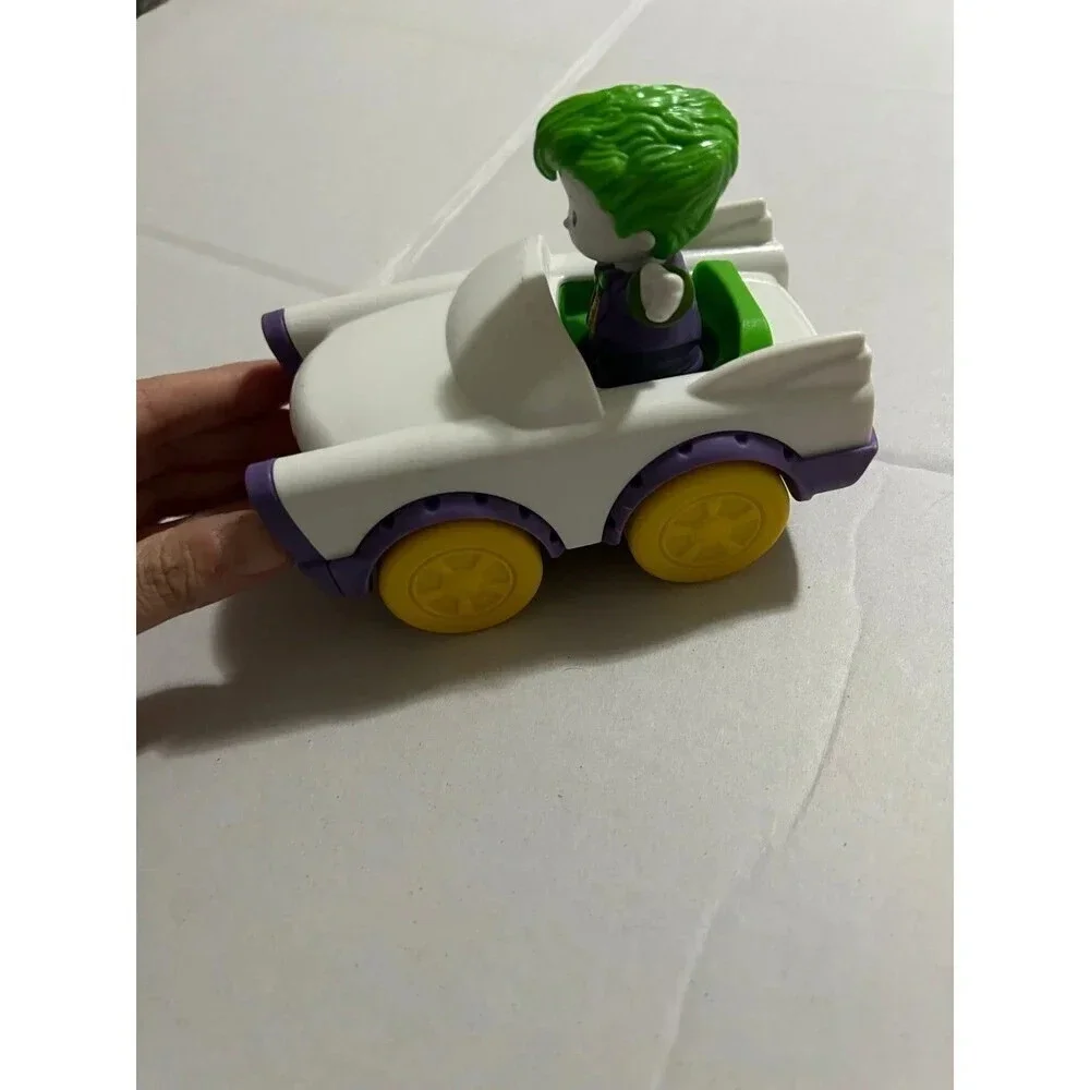 Fisher Price Little People DC Super Friends Joker Figure and Car
